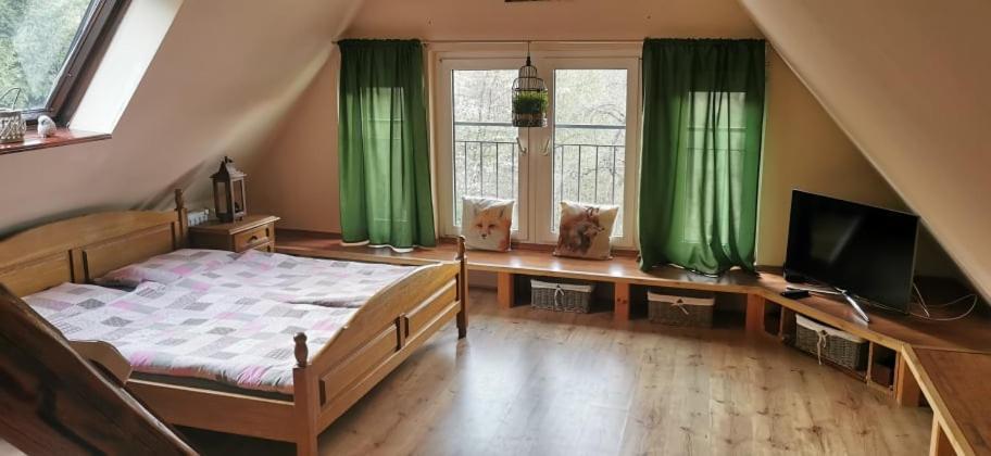 Wsiowa Chata Scinawka Gorna Exteriér fotografie